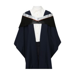 Design bright gray graduation robe shawl Customized Hong Kong Polytechnic University graduation robe Master's graduation robe Master of Physiotherapy Graduation robe manufacturer Customized graduation robe company DA558 Design bright gray graduation robe shawl Customized Hong Kong Polytechnic University graduation robe Master's graduation robe Master of Physiotherapy Graduation robe manufacturer Customized graduation robe company DA558
